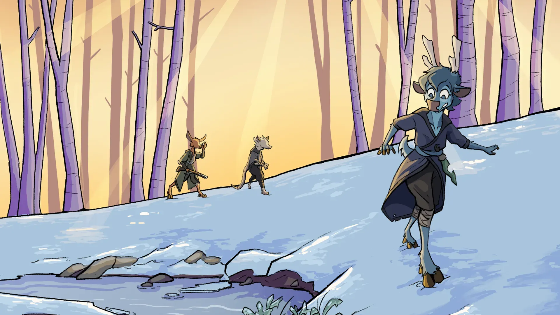Arte de Cazadores del Invierno